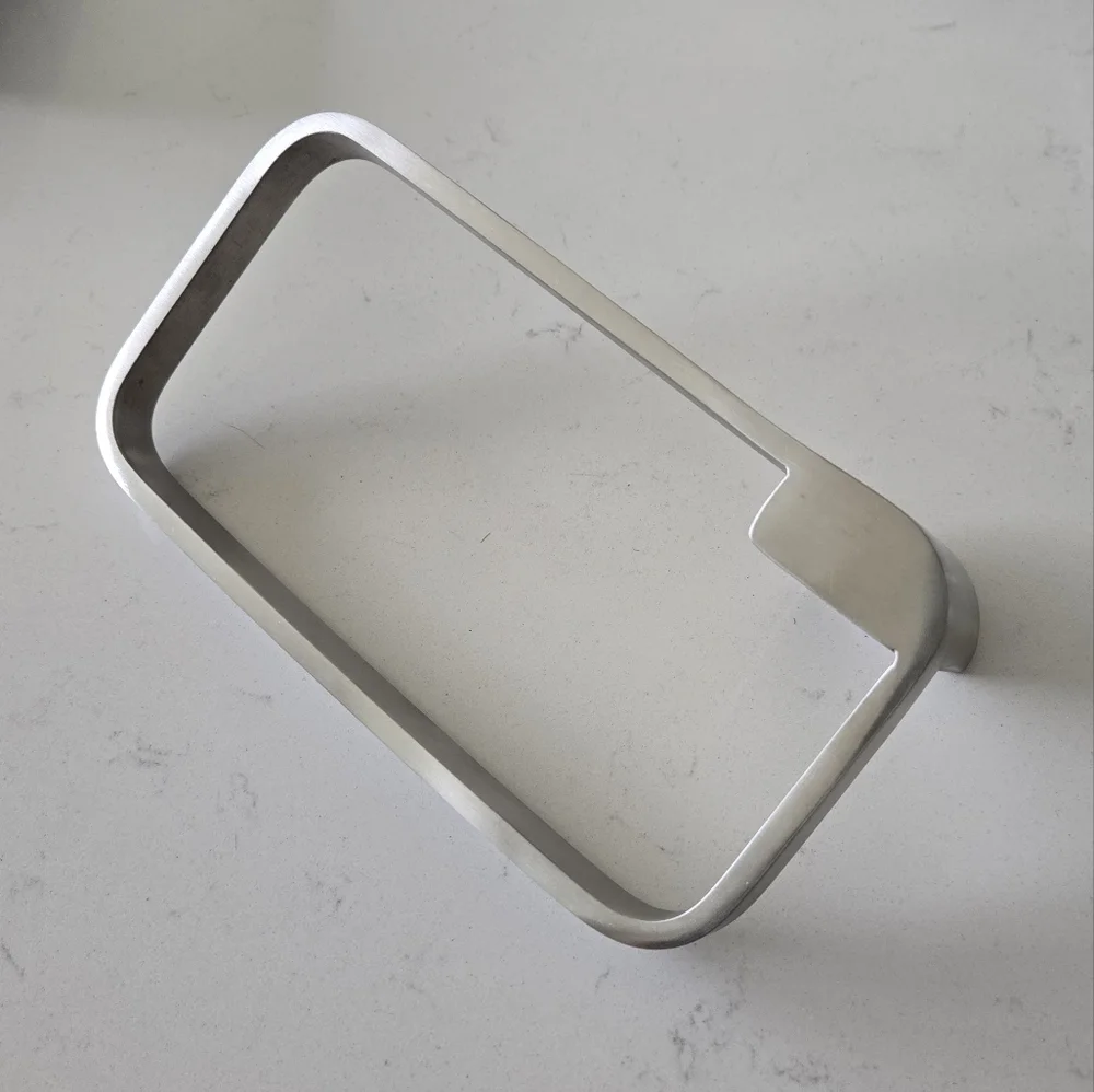 MODERN Silver Towel Ring